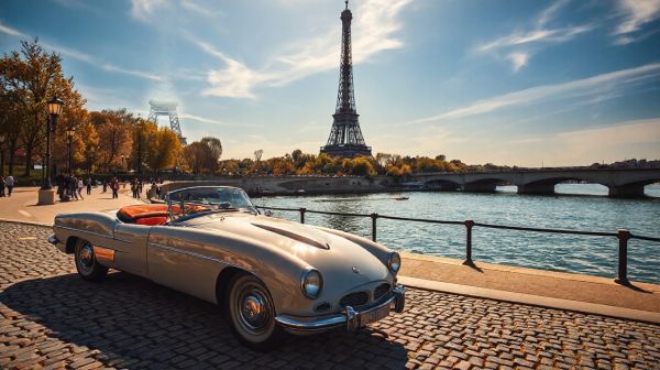 Top endroits à Paris pour essayer des voitures légendaires